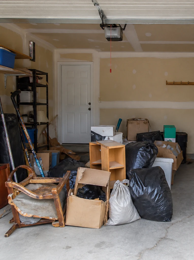 Generated before example: Garage cleanout